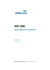 Deliberant APC 2Mi Guía Rápida De Instalación