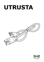 IKEA UTRUSTA Manual Del Usuario