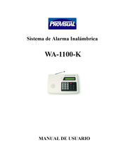 ProVisual WA-1100-K Manual De Usuario