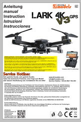 df models LARK 4K V3 GPS Instrucciones