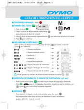 Dymo iLP219 Guía De Utilización
