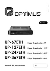 Optimus UP-367ETH Manual De Instrucciones