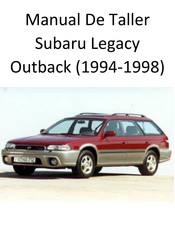 Subaru Outback 1997 Manual De Taller