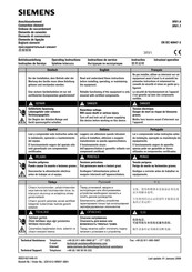 Siemens 3RV1.7 Manual De Instrucciones