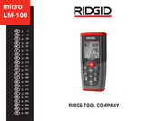 RIDGID LM-100 Manual Del Usuario