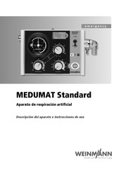 Weinmann MEDUMAT Standard Descripción Del Aparato E Instrucciones De Uso