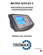 Trumax MATRIX DUPLEX II Manual Del Usuario