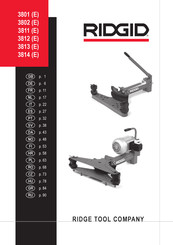 RIDGID 3802 E Manual Del Usuario