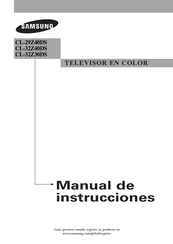 Samsung CL-32Z30DS Manual De Instrucciones