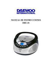 Daewoo International DBU-31 Manual De Instrucciones