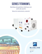 BlueLine TITANIUM L 160 Manual De Mantenimiento Y Operacion