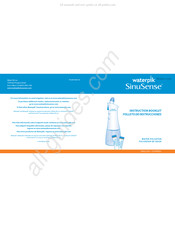 Waterpik SinuSense Folleto De Instrucciones