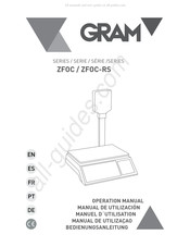 Gram ZFOC-RS Serie Manual Del Utilizacion