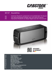 cabstone SoundOne Manual Del Usuario