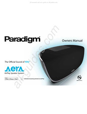 Paradigm AERA Manual Del Usuario