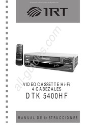 TRT DTK 5400HF Manual De Instrucciones