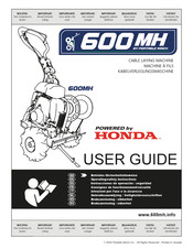 Honda 600MH Instrucciones De Operación / Seguridad