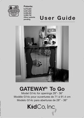 Kidco GATEWAY To Go G14c Guia Del Usuario