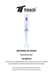 Thulos TH-BM516 Manual De Instrucciones