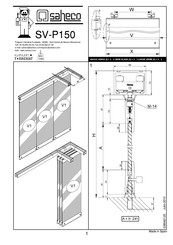 Saheco SV-P150 Instrucciones De Montaje