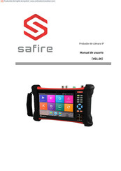 Safire SF-TESTER7-5N1-4K Manual De Usuario