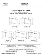 Safco Ranger 7772A Instrucciones De Ensamblaje