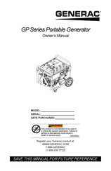 Generac 10000003560 El Manual Del Propietario