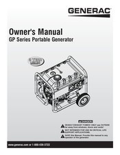 Generac GP Serie El Manual Del Propietario