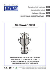 Beem Samowar 3003C Manual De Instrucciones