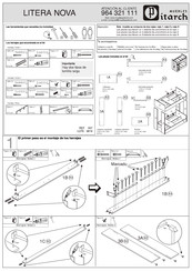 Pitarch LITERA NOVA Instrucciones De Montaje