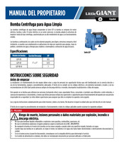 Little Giant 64000016 Manual Del Propietário