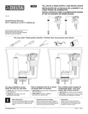 Delta RP71168RSL04 Instrucciones De Montaje