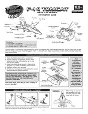 NORTHROP GRUMMAN Air Hogs F-14 TOMCAT Guía De Instrucciones