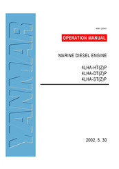 Yanmar 4HLA-STZP Manual Del Usuario