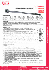 Bgs Technic 965 Manual De Instrucciones