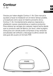 PURE Contour i1 Air Manual Del Usuario