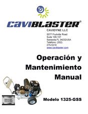 Caviblaster 1325-GSS Instrucciones De Operación