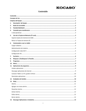 KOCASO M9000 Manual De Instrucciones