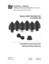 Federal Signal PMXC-SB Manual De Instalación Y Mantenimiento