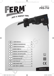 Ferm RSM1011 Manual De Instrucciones