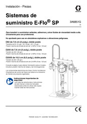 Graco E-Flo SP Instalación - Piezas