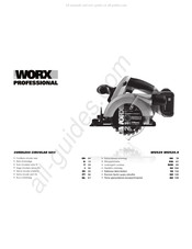 Worx Professional WU529.9 Manual Del Usuario