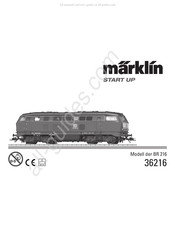 marklin BR 216 Manual Del Usuario