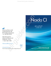 Advanced Bionics Naida CI Q90 Manual Del Usuario