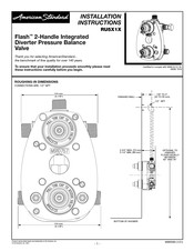 American Standard Flash RU5 1 Serie Guia De Inicio Rapido