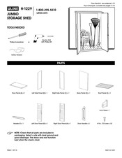 Uline JUMBO H-1229 Instrucciones De Montaje