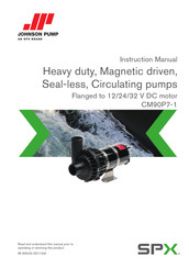 SPX Johnson Pump CM90P7-1 Manual De Instrucciones