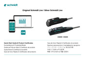 Schmidt OS8000 Guia De Início Rápido & Certificados Do Produto