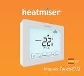 Heatmiser Touch-E V2 Manual Del Usuario