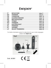 Beper 40.361 Manual Del Usuario